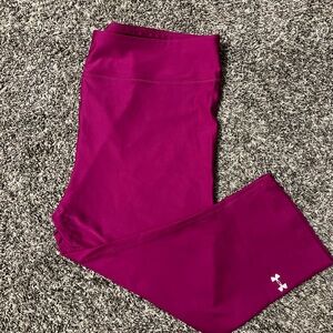 Under Armour Fuchsia Leggings